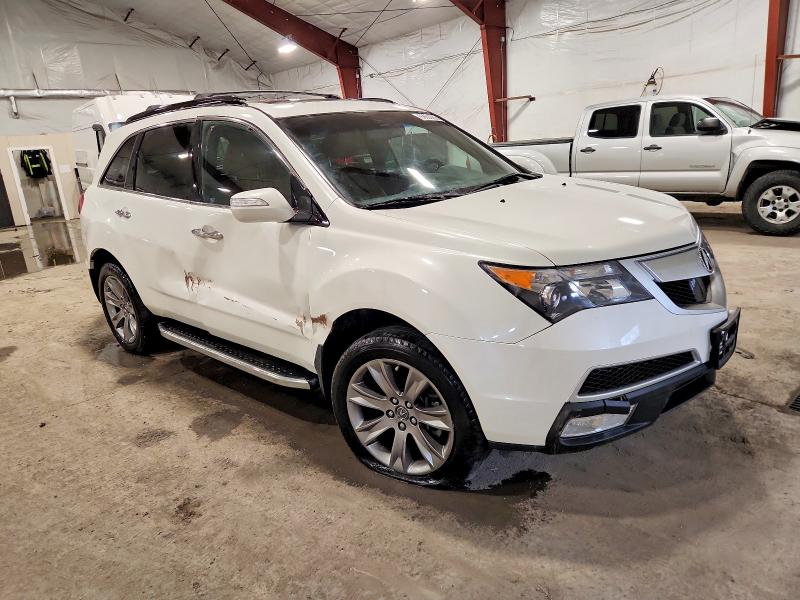 99668635 :رقم المزاد ، 2HNYD2H61CH542701 vin ، 2012 Acura Mdx Advanc مزاد بيع