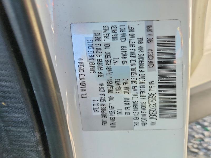 Aukcja sprzedaży 2016 Mazda Cx-5, vin: JM3KE2CY2G0787946, numer aukcji: 75562055