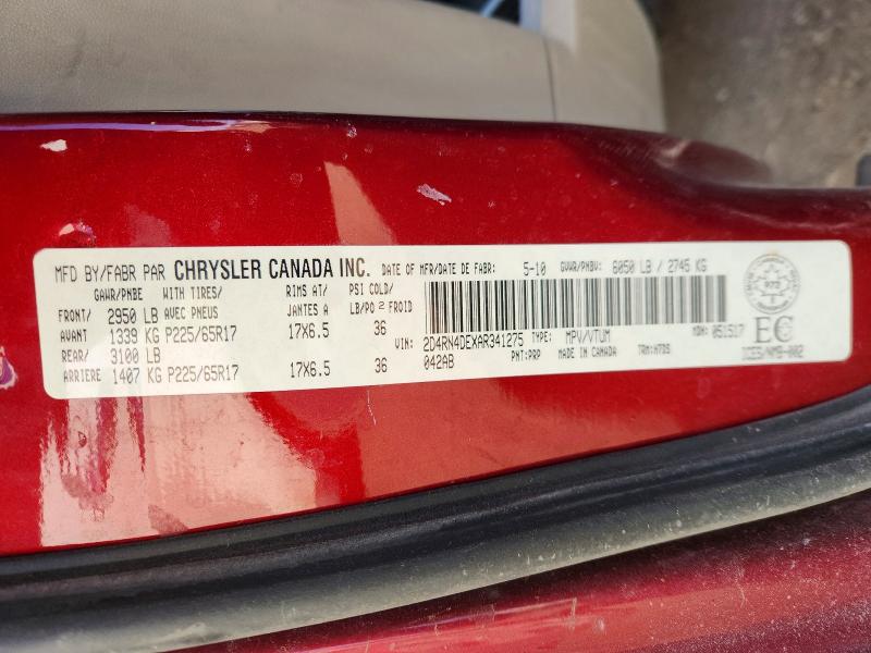 Продажа на аукционе авто 2010 Dodge Grand Caravan Se, vin: 2D4RN4DEXAR341275, номер лота: 98855685