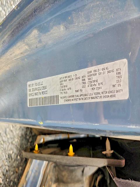 Aukcja sprzedaży 2020 Ram Promaster, vin: 3C6URVJG2LE128534, numer aukcji: 98689965