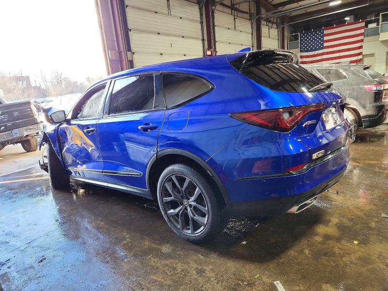 2022 Acura Mdx მანქანა იყიდება აუქციონზე, vin: 5J8YE1H07NL033616, აუქციონის ნომერი: 74240315