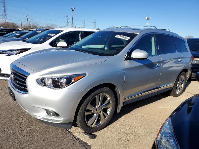 72905485 :رقم المزاد ، 5N1AL0MM9DC327084 vin ، 2013 Infiniti Jx35 مزاد بيع