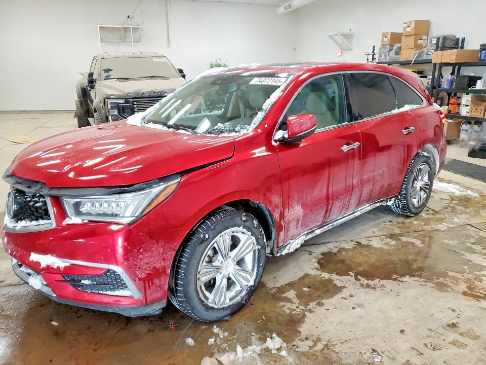 Продажа на аукционе авто 2019 Acura Mdx, vin: 5J8YD4H37KL017619, номер лота: 74377145
