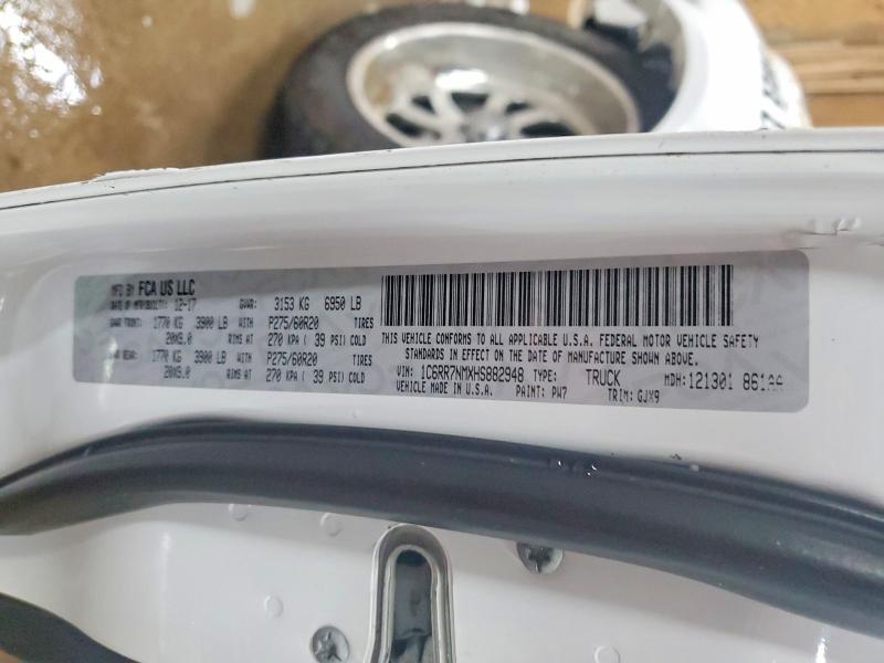 73479395 :رقم المزاد ، 1C6RR7NMXHS882948 vin ، 2017 Ram 1500 مزاد بيع