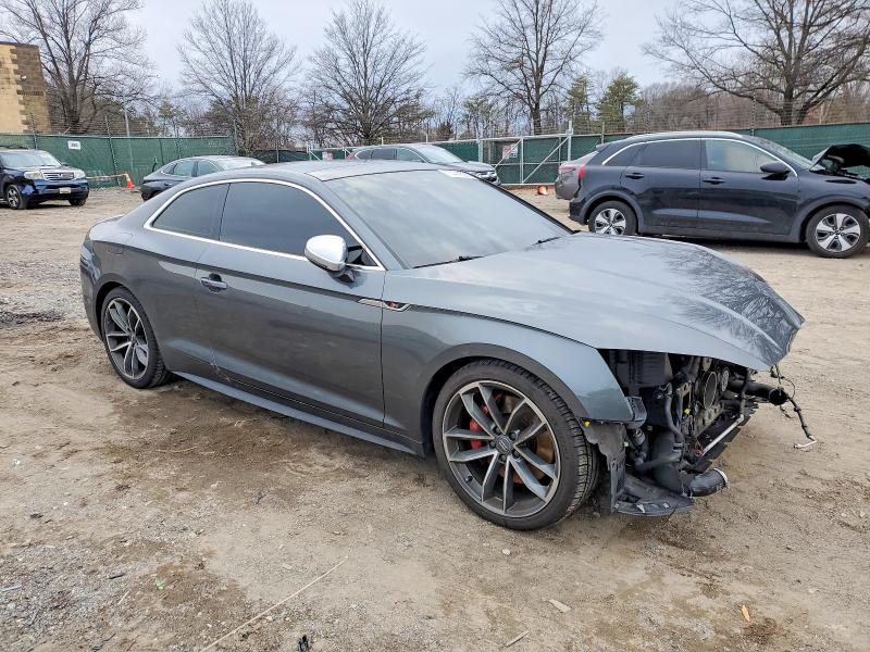 2018 Audi S5 მანქანა იყიდება აუქციონზე, vin: WAUP4AF55JA002301, აუქციონის ნომერი: 73444525