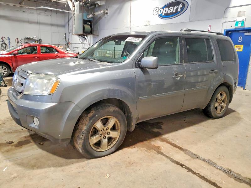 Продажа на аукционе авто 2009 Honda Pilot Exl, vin: 5FNYF48519B501521, номер лота: 74002735