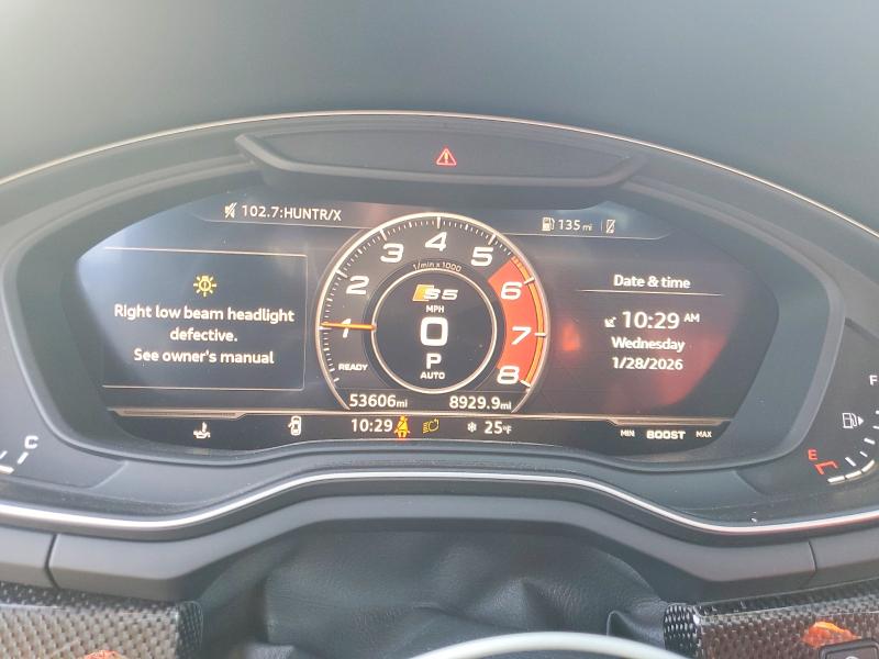 Продажа на аукционе авто 2018 Audi S5 Prestig, vin: WAU24GF5XJN012098, номер лота: 73855675