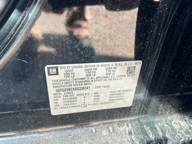 Auction sale of the 2014 Gmc Sierra K15, vin: 3GTU2VECXEG238341, lot number: 72270015