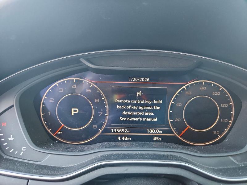 2018 Audi A5 მანქანა იყიდება აუქციონზე, vin: WAUENCF51JA054234, აუქციონის ნომერი: 73663945