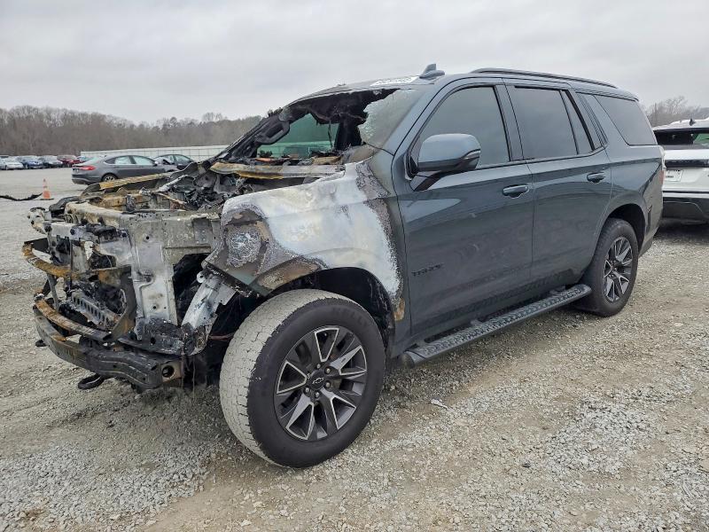 99291545 :رقم المزاد ، 1GNSKPKD7MR256236 vin ، 2021 Chevrolet Tahoe مزاد بيع