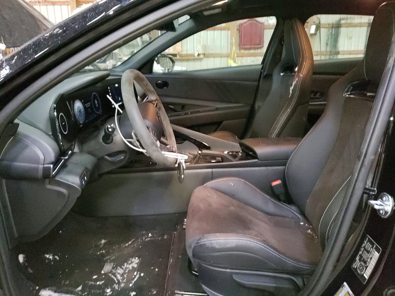 97526755 :رقم المزاد ، KMHLW4DK1SU027181 vin ، 2025 Hyundai Elantra N مزاد بيع