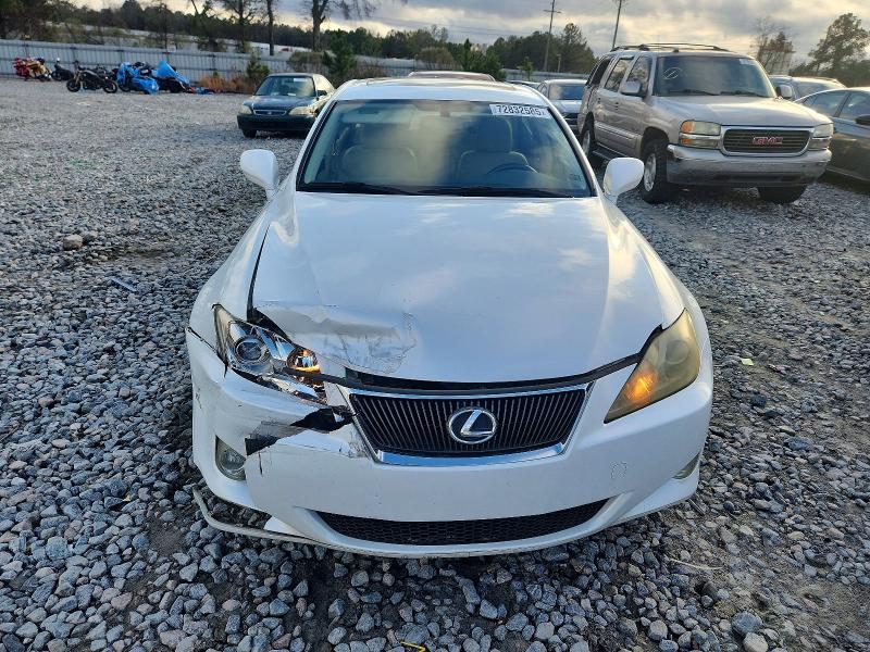 72832585 :رقم المزاد ، JTHBK262375045825 vin ، 2007 Lexus Is مزاد بيع