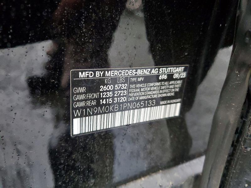 Продажа на аукционе авто 2023 Mercedes-benz Eqb, vin: W1N9M0KB1PN065133, номер лота: 99454475