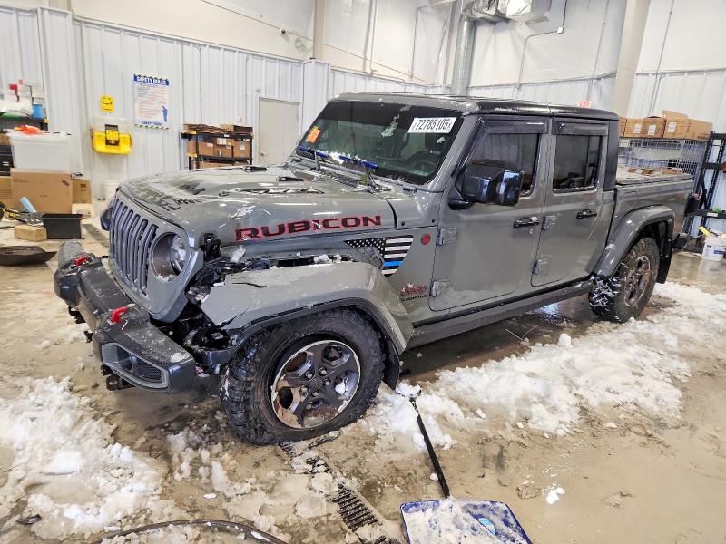2020 Jeep Gladiator მანქანა იყიდება აუქციონზე, vin: 1C6JJTBG3LL184342, აუქციონის ნომერი: 72785105