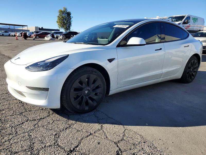 Auction sale of the 2023 Tesla Model 3, vin: 5YJ3E1EA0PF491302, lot number: 73810505