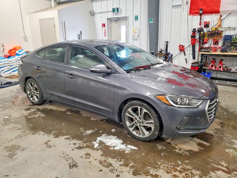 99140515 :رقم المزاد ، KMHD84LF2HU088891 vin ، 2017 Hyundai Elantra مزاد بيع