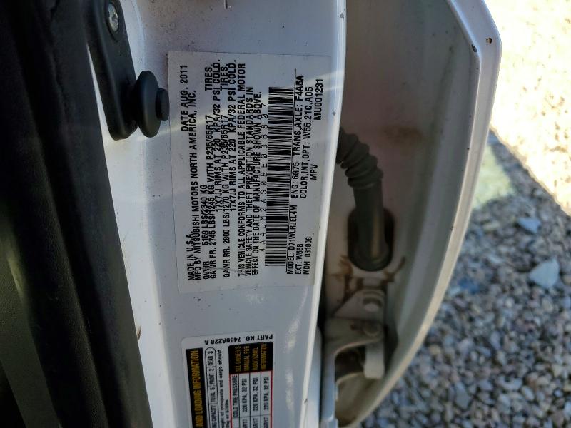 Продаж на аукціоні авто 2011 Mitsubishi Endeavor, vin: 4A4JM2AS0BE036807, номер лоту: 72796575