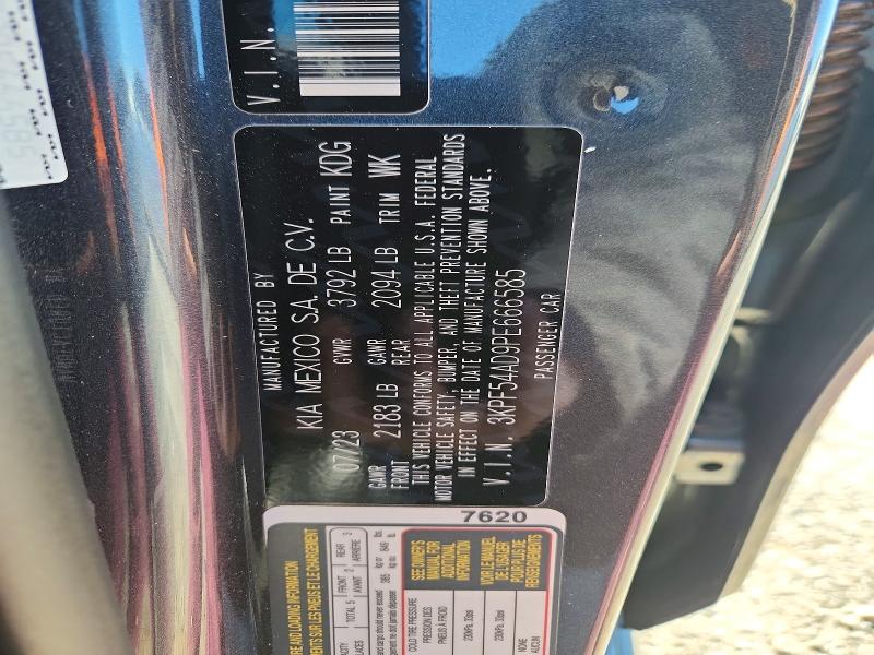 Aukcja sprzedaży 2023 Kia Forte, vin: 3KPF54AD9PE666585, numer aukcji: 75252205