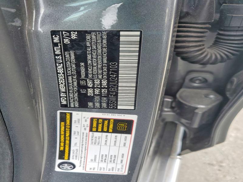 Продаж на аукціоні авто 2018 Mercedes-benz C 300, vin: 55SWF4JB2JU247103, номер лоту: 73556625