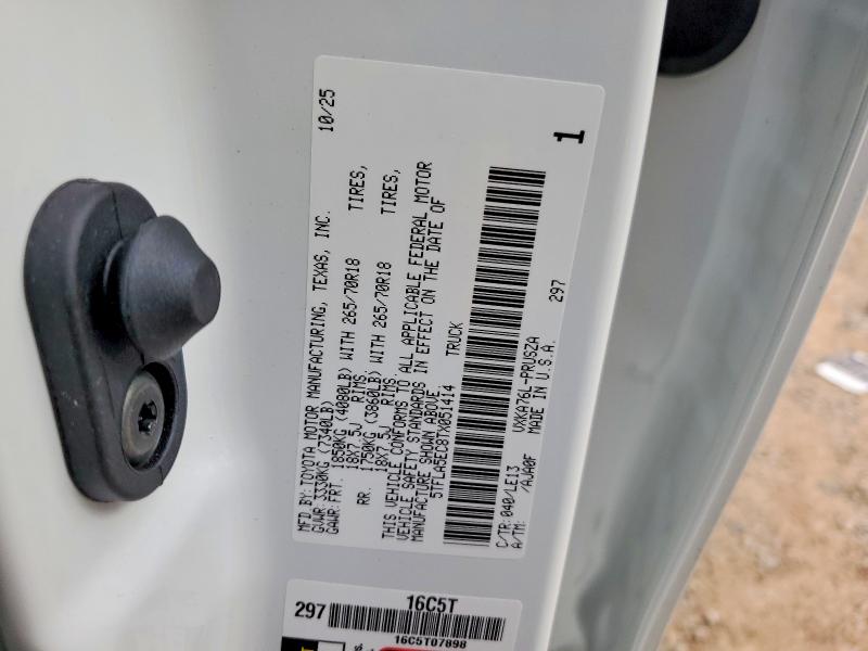 Продаж на аукціоні авто 2026 Toyota Tundra, vin: 5TFLA5EC8TX051414, номер лоту: 98475255