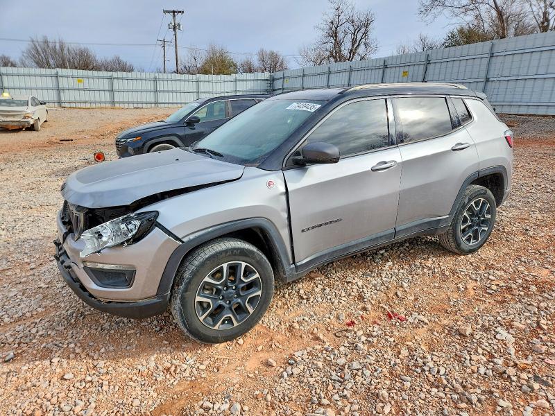 2020 Jeep Compass მანქანა იყიდება აუქციონზე, vin: 3C4NJDDB7LT195575, აუქციონის ნომერი: 73439435