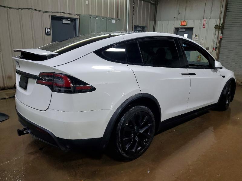 99907885 :رقم المزاد ، 7SAXCBE53PF369388 vin ، 2023 Tesla Model X مزاد بيع