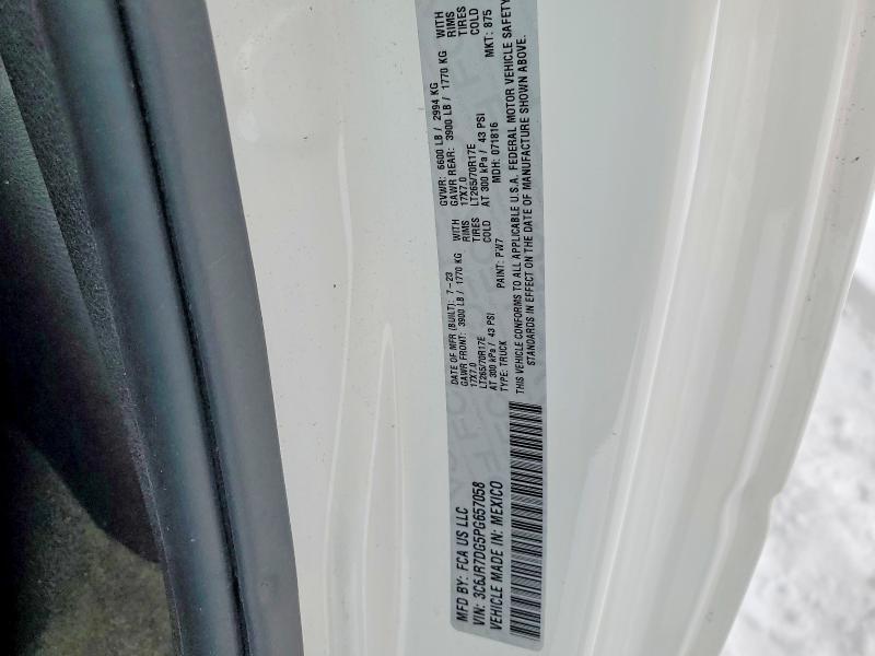 Aukcja sprzedaży 2023 Ram 1500, vin: 3C6JR7DG5PG657058, numer aukcji: 73860665