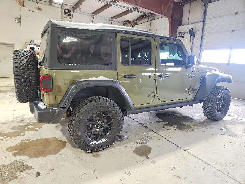 74087355 :رقم المزاد ، 1C4PJXDN1SW507323 vin ، 2025 Jeep Wrangler مزاد بيع