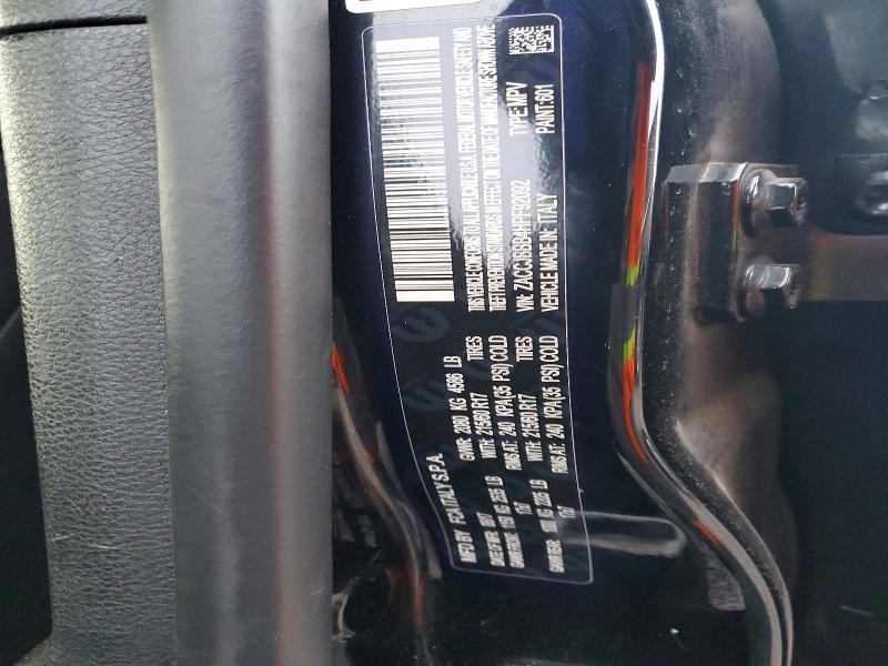 Продаж на аукціоні авто 2017 Jeep Renegade, vin: ZACCJBBB4HPF92092, номер лоту: 75614335