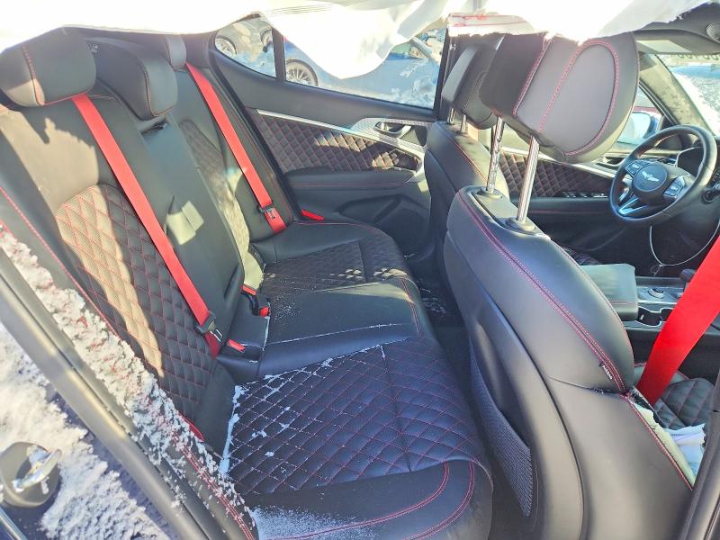 2022 Genesis G70 მანქანა იყიდება აუქციონზე, vin: KMTG54TEXNU084330, აუქციონის ნომერი: 97663455