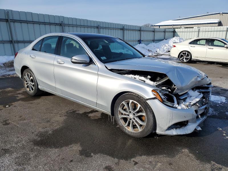 74075945 :رقم المزاد ، 55SWF4KBXHU206839 vin ، 2017 Mercedes-benz C مزاد بيع