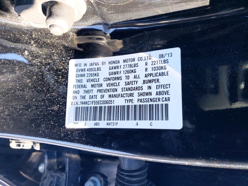 Aukcja sprzedaży 2014 Acura Rlx Tech, vin: JH4KC1F55EC006051, numer aukcji: 73461175