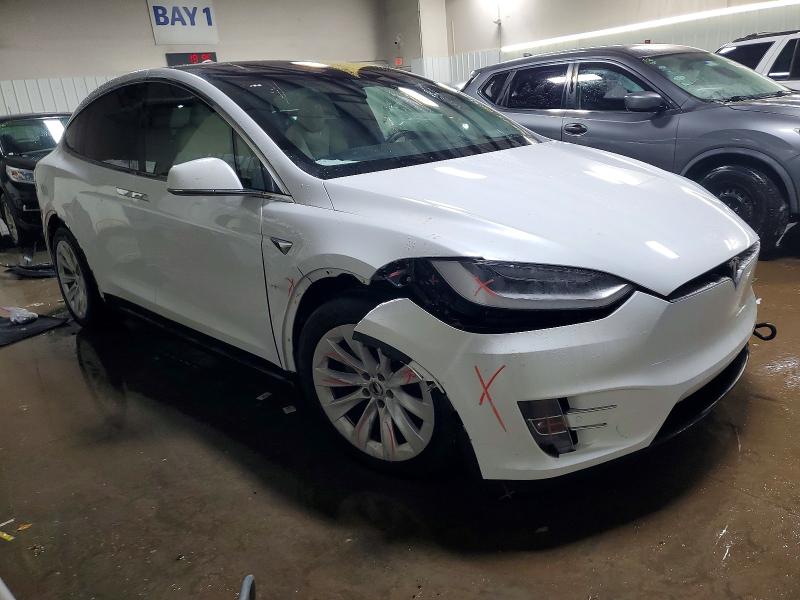 74484935 :رقم المزاد ، 5YJXCDE23LF298783 vin ، 2020 Tesla Model X مزاد بيع