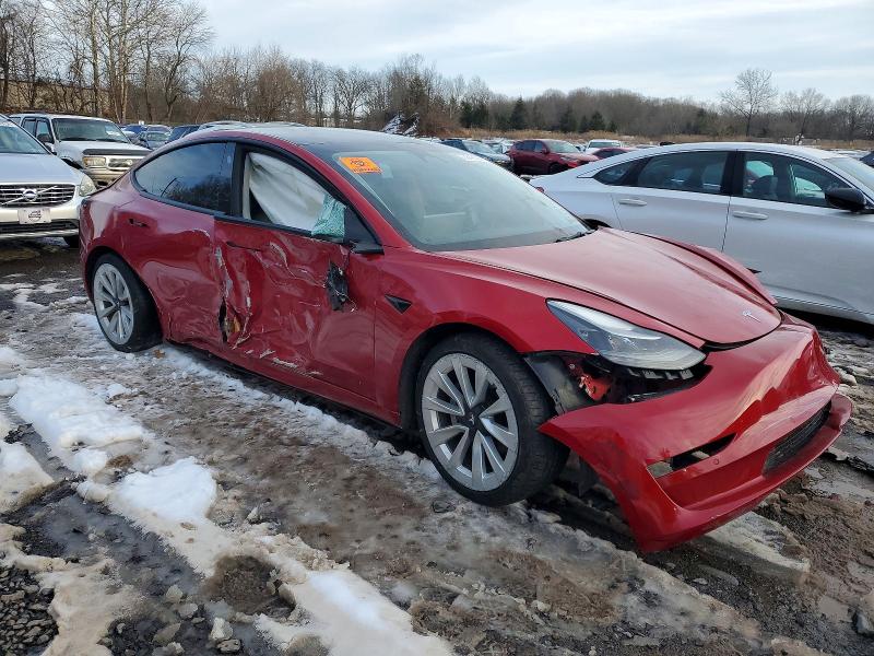 Продаж на аукціоні авто 2022 Tesla Model 3, vin: 5YJ3E1EA4NF189539, номер лоту: 73848125