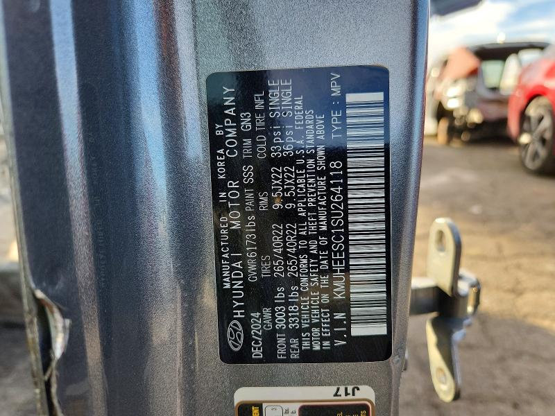 73987795 :رقم المزاد ، KMUHEESC1SU264118 vin ، 2025 Genesis Gv80 مزاد بيع