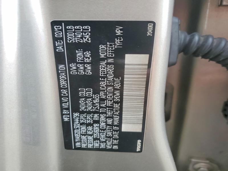 Продажа на аукционе авто 2013 Volvo Xc60 3.2, vin: YV4952DL5D2444796, номер лота: 72565995