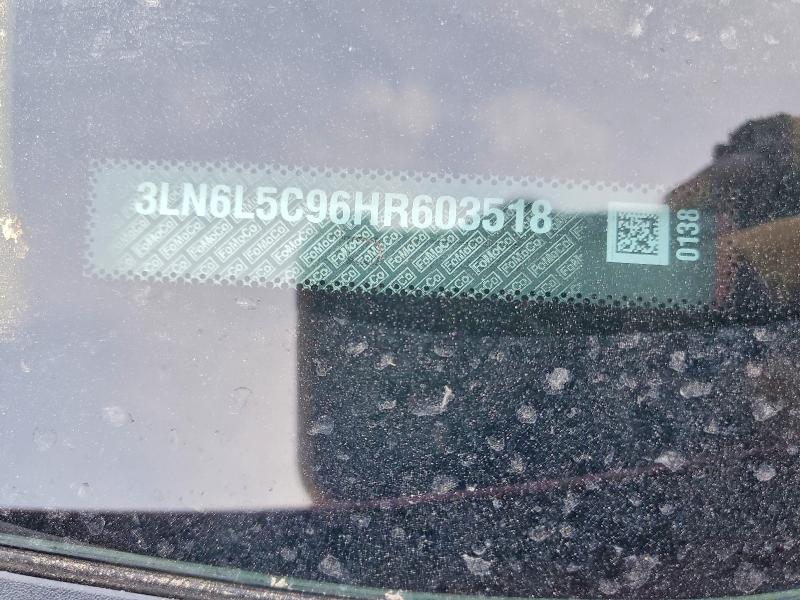 73188815 :رقم المزاد ، 3LN6L5C96HR603518 vin ، 2017 Lincoln Mkz مزاد بيع