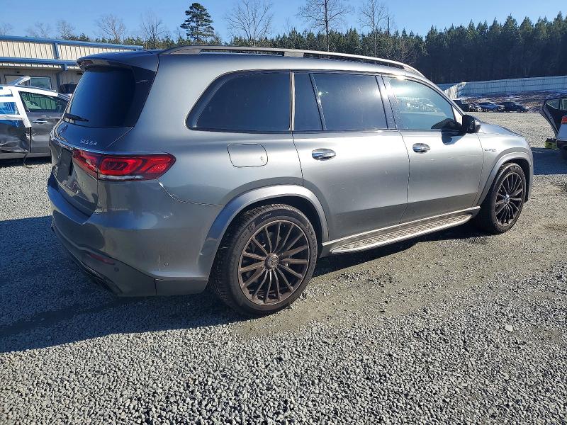 75256175 :رقم المزاد ، 4JGFF8KE3MA381077 vin ، 2021 Mercedes-benz Gls مزاد بيع