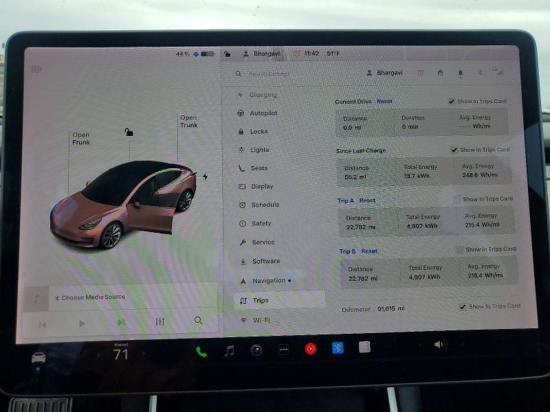 2020 Tesla Model 3 მანქანა იყიდება აუქციონზე, vin: 5YJ3E1EA3LF802456, აუქციონის ნომერი: 72679975