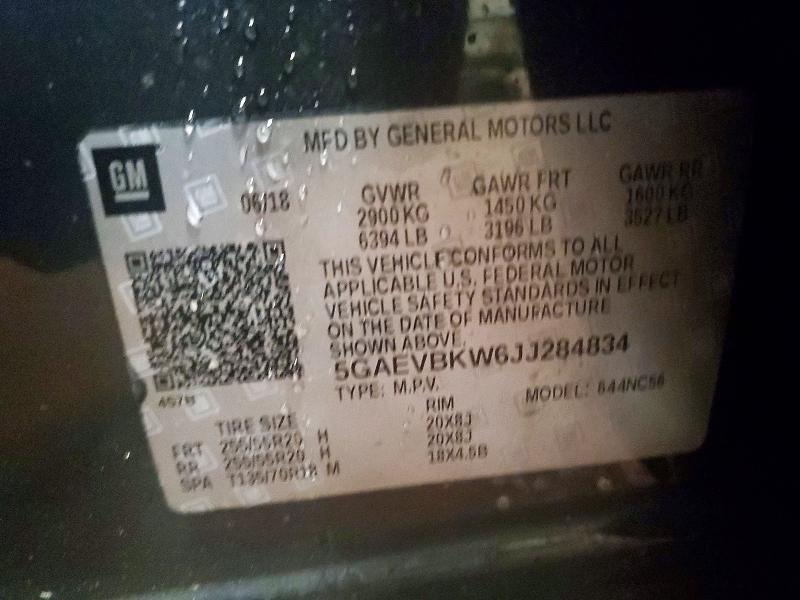 Продаж на аукціоні авто 2018 Buick Enclave, vin: 5GAEVBKW6JJ284834, номер лоту: 73372455
