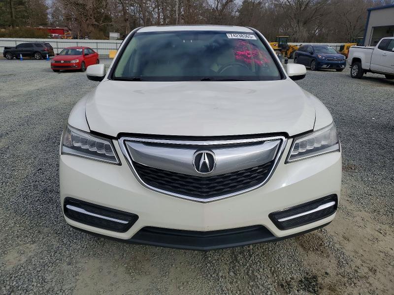 Auction sale of the 2015 Acura Mdx, vin: 5FRYD4H21FB028421, lot number: 74238365