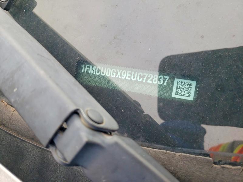 98799675 :رقم المزاد ، 1FMCU0GX9EUC72837 vin ، 2014 Ford Escape مزاد بيع