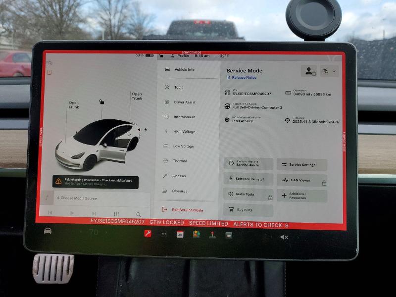 Продажа на аукционе авто 2021 Tesla Model 3, vin: 5YJ3E1EC5MF045207, номер лота: 98769985