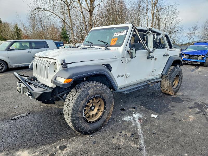 Продажа на аукционе авто 2021 Jeep Wrangler Unlimited, vin: 1C4HJXDG1MW523269, номер лота: 74036515
