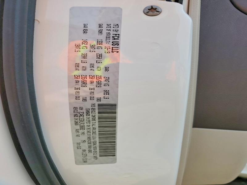 95220755 :رقم المزاد ، 2C4RC1EGXLR138682 vin ، 2020 Chrysler Pacifica مزاد بيع