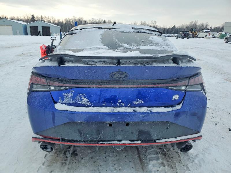 Продажа на аукционе авто 2022 Hyundai Elantra N, vin: KMHLW4AK0NU007433, номер лота: 74419355