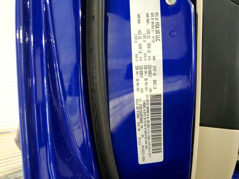 Aukcja sprzedaży 2019 Chrysler Pacifica, vin: 2C4RC1EG5KR706030, numer aukcji: 75438365