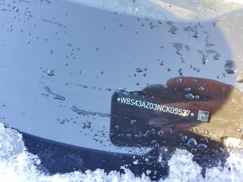 Продаж на аукціоні авто 2022 Bmw M4, vin: WBS43AZ03NCK05537, номер лоту: 98950465