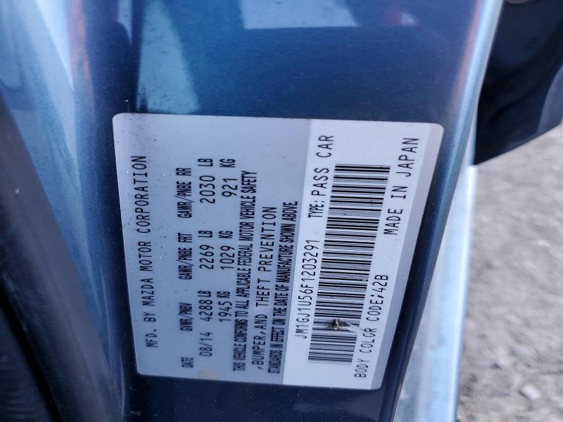 74626845 :رقم المزاد ، JM1GJ1U56F1203291 vin ، 2015 Mazda 6 مزاد بيع
