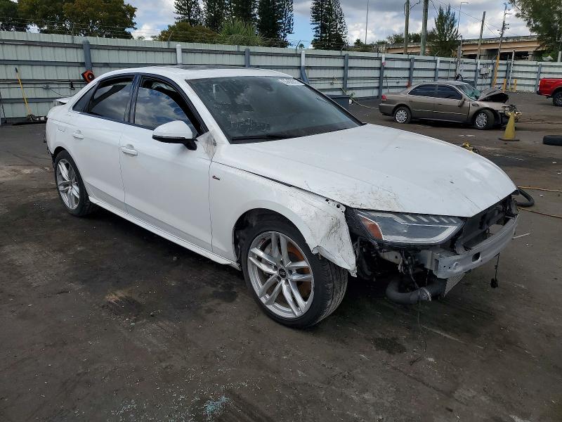 2022 Audi A4 მანქანა იყიდება აუქციონზე, vin: WAUEAAF41NN014869, აუქციონის ნომერი: 97456615